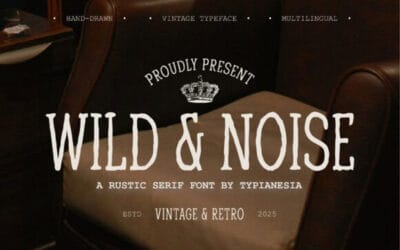 Wild & Noise Font