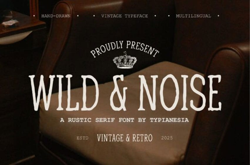 Wild & Noise Font