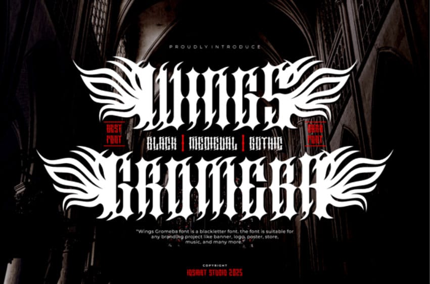 Wings Gromeba Font