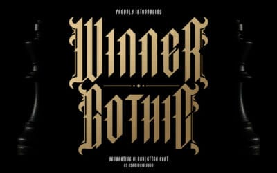 Winner Gothic Font