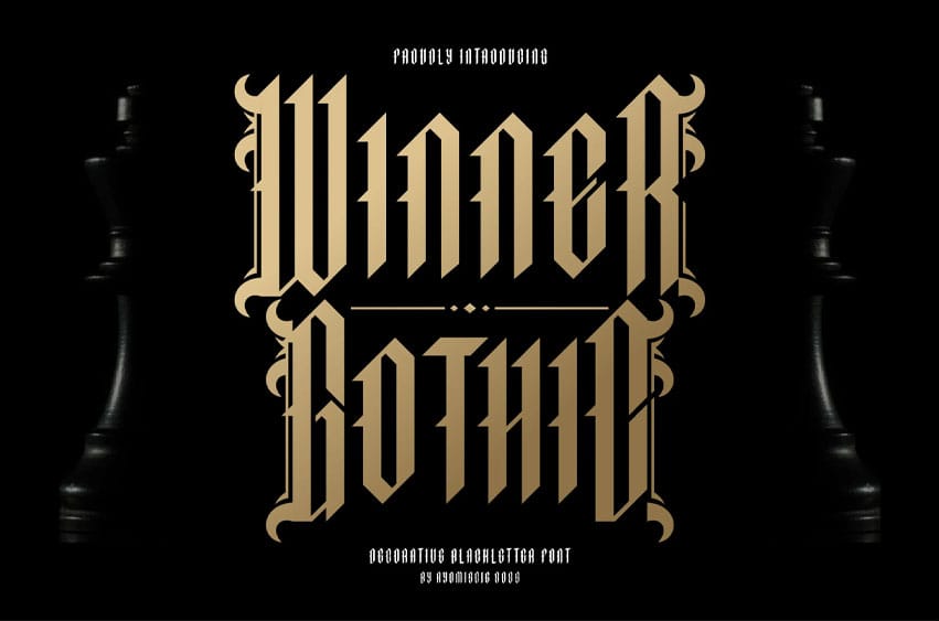 Winner Gothic Font