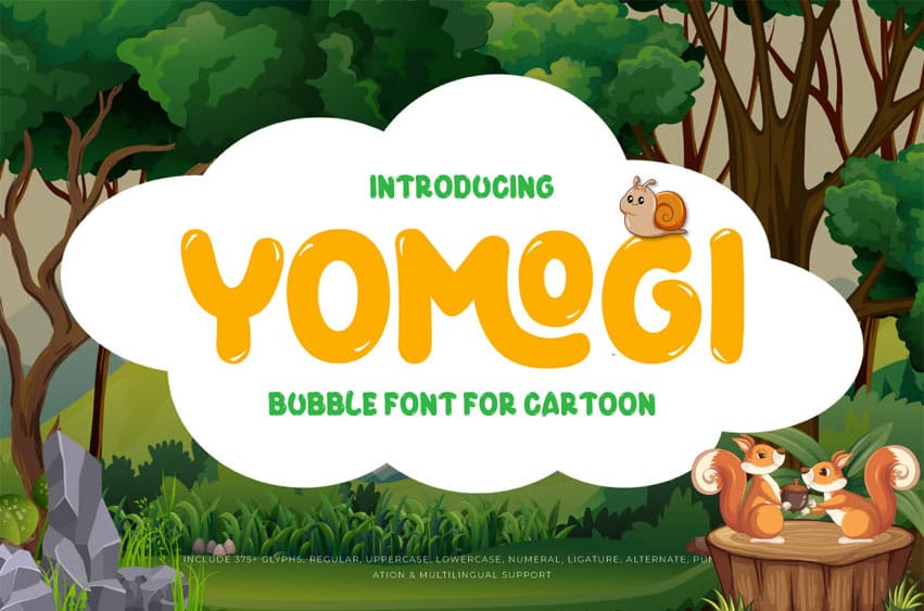Yomogi Font