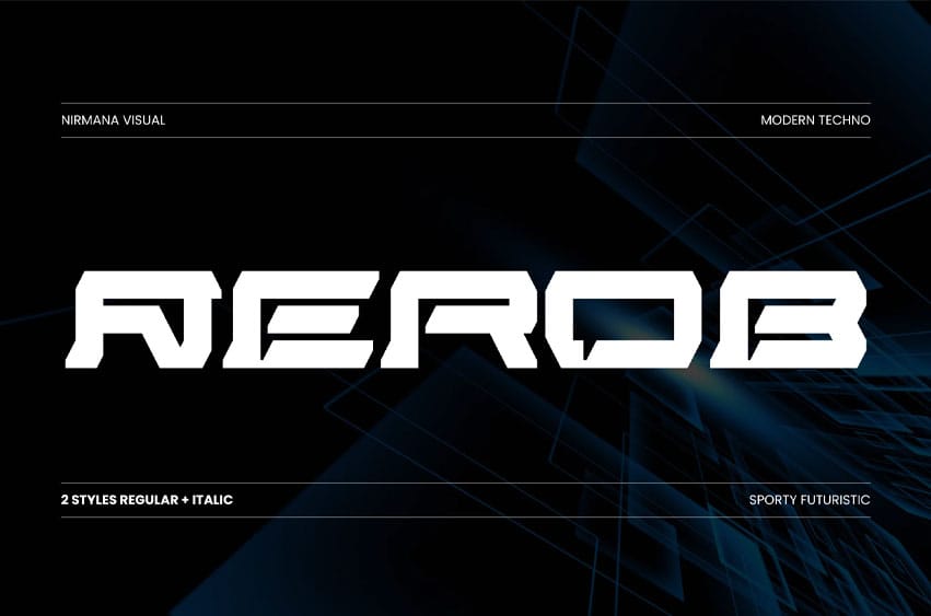 Aerob Font