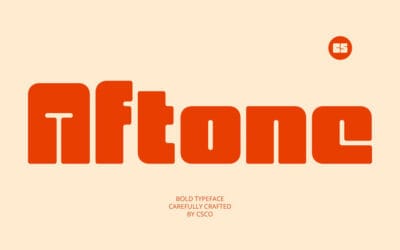 Aftone Font