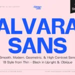 Alvara Sans Font