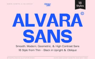 Alvara Sans Font