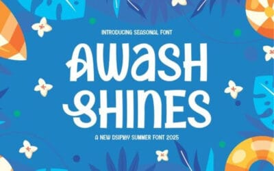 Awash Shines Font