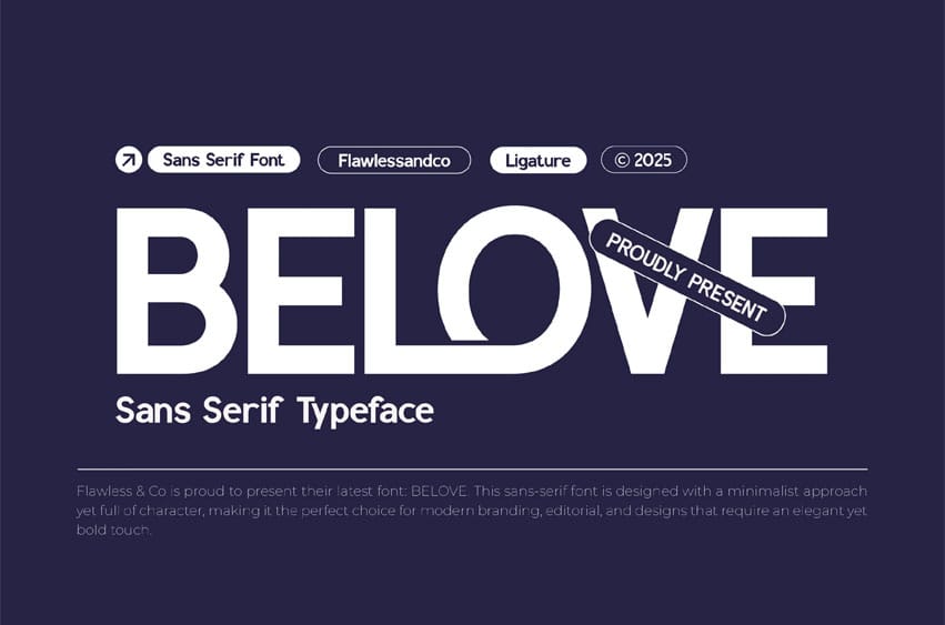 Belove Font