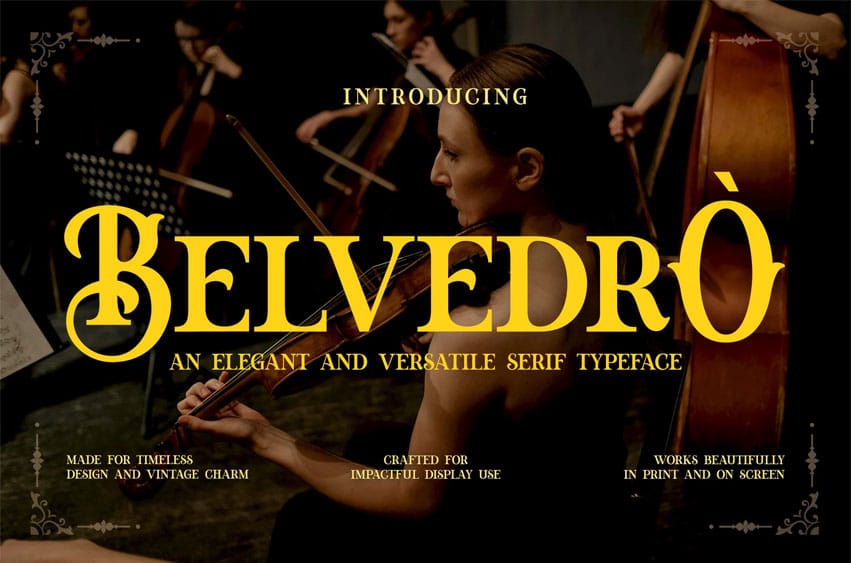 Belvedro Font