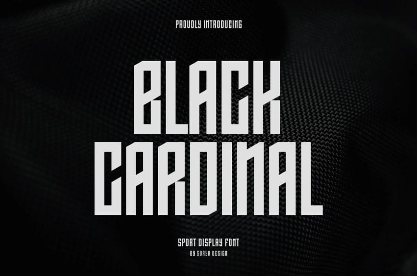 Black Cardinal Font