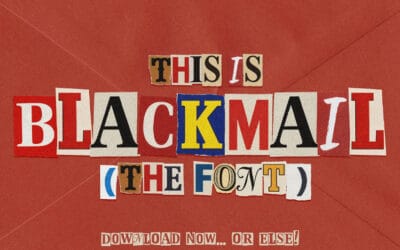 Blackmail Font