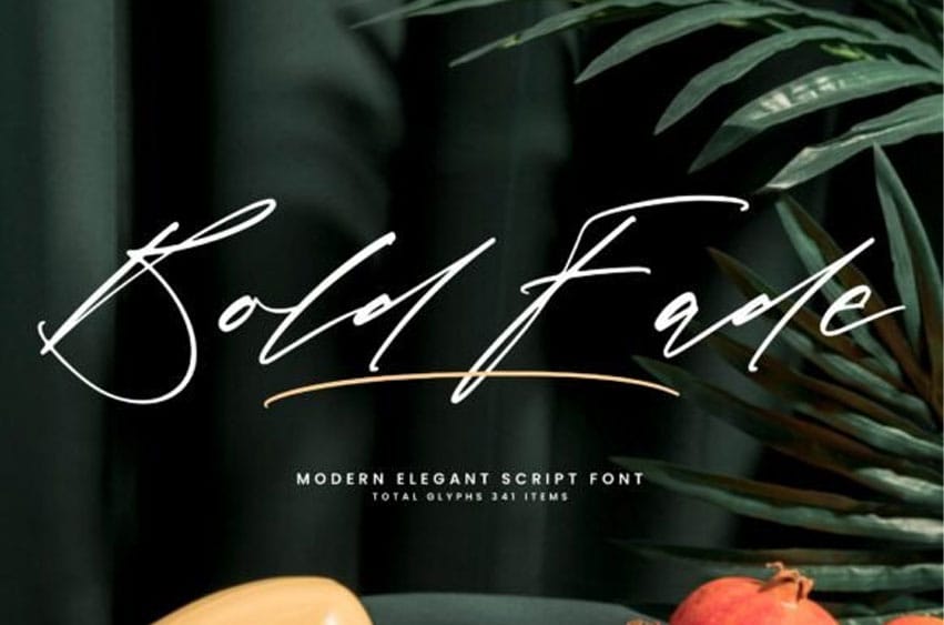 Bold Fade Font