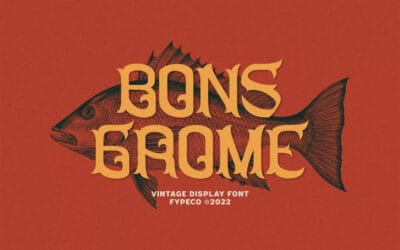 Bons Grome Font