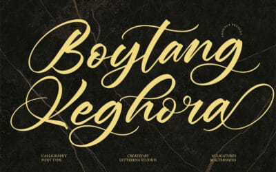 Boytang Keghora Font