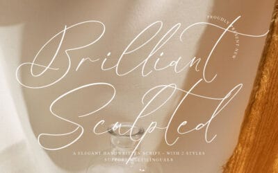 Brilliant Sculpted Font