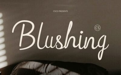 CS Blushing Font