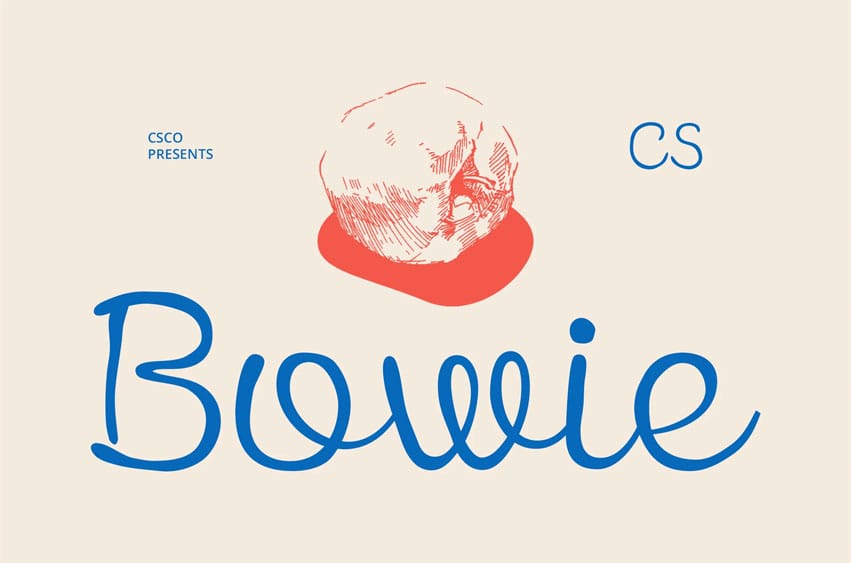 CS Bowie Font