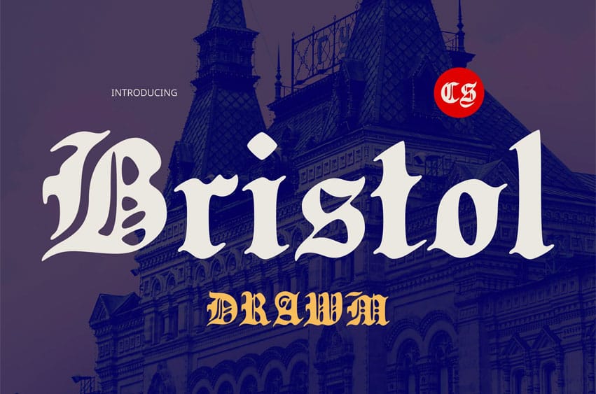 CS Bristol Drawn Font