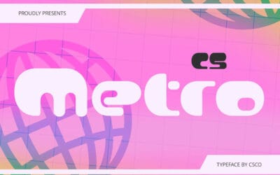 CS Metro Font