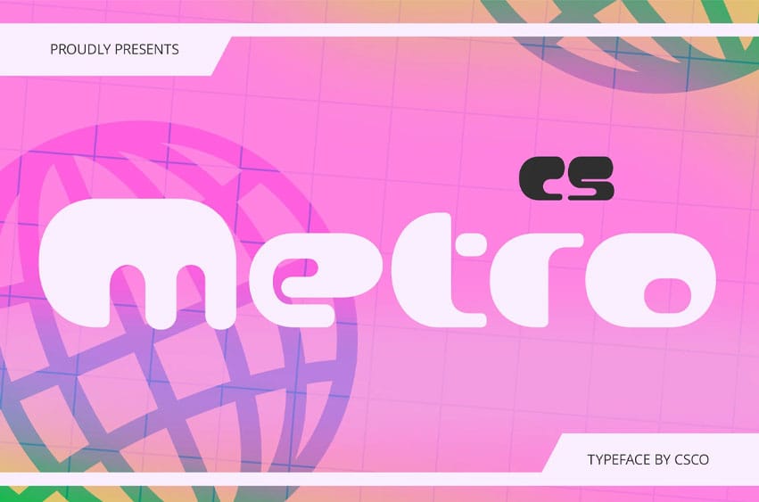 CS Metro Font