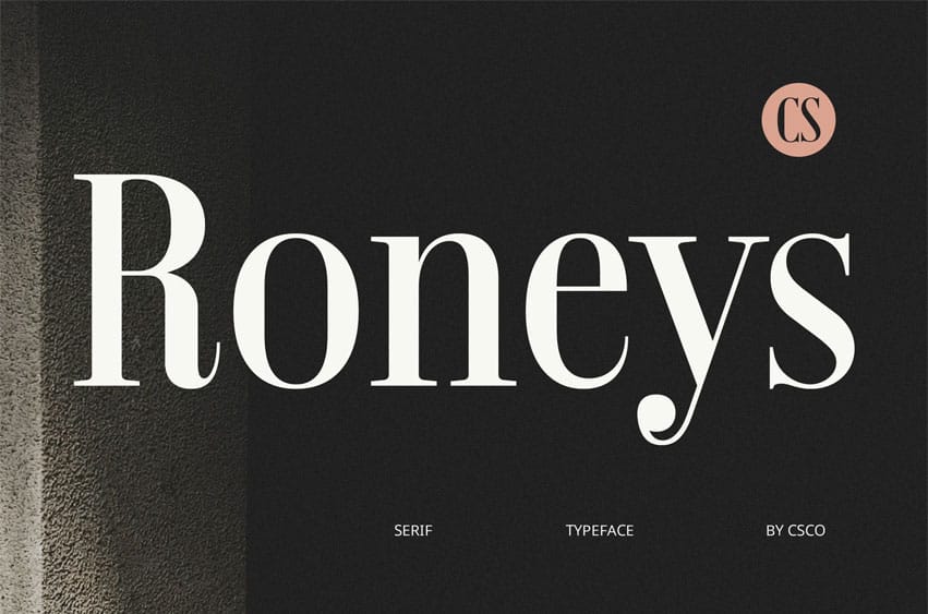 CS Roneys Font