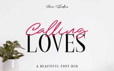 Calling Loves Font