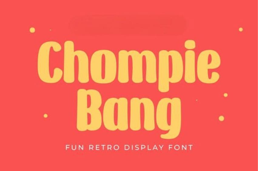 Chompie Bang Font