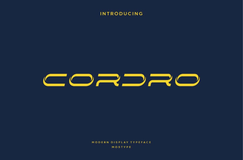 Cordro Font