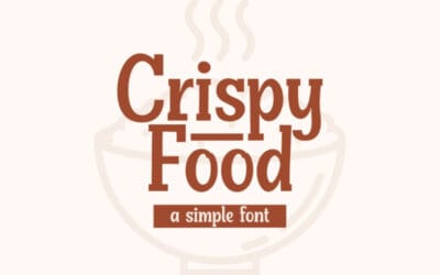 Crispy Food Font