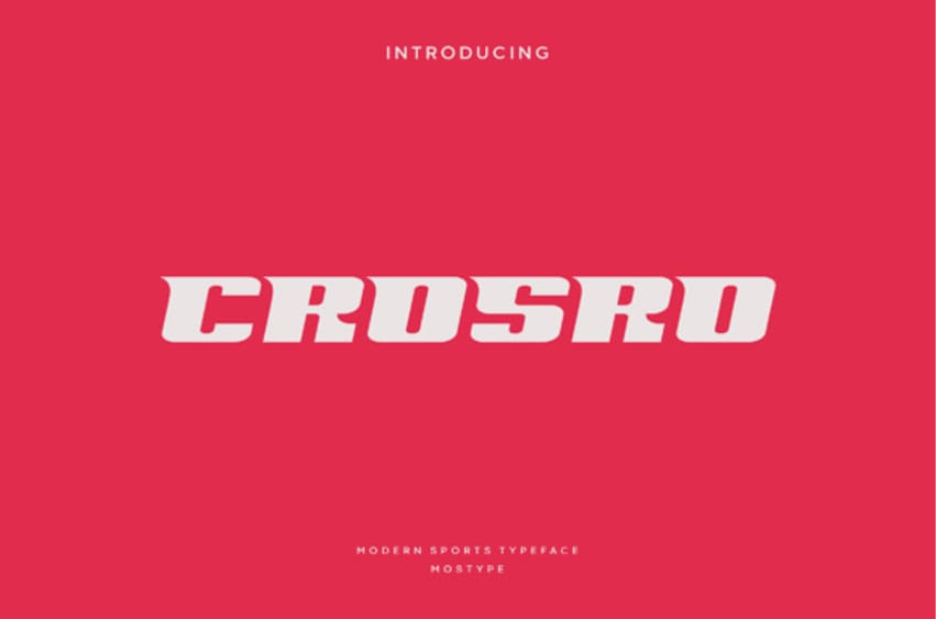Crosro Font