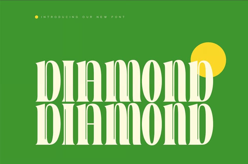 Diamond Serif Font