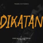 Dikatan Font