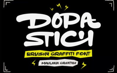 Dopa Stich Font