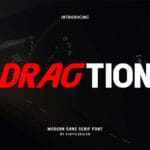 Dragtion Font
