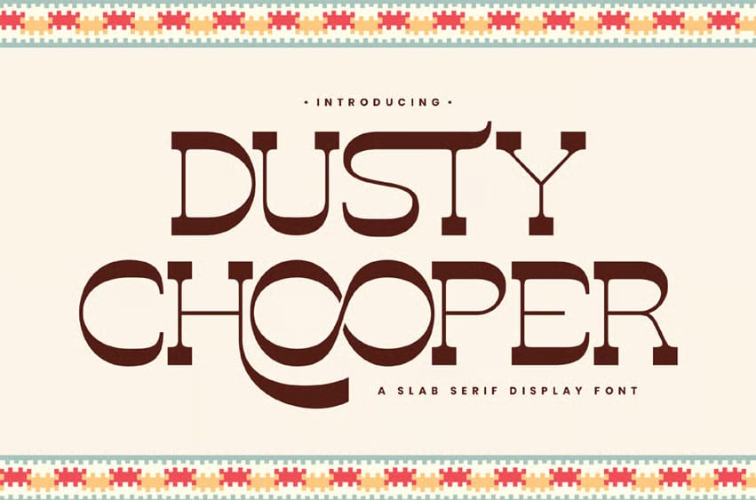 Dusty Chooper Font