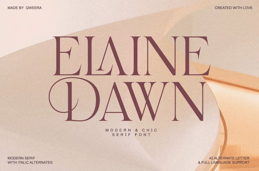 Elaine Dawn Font