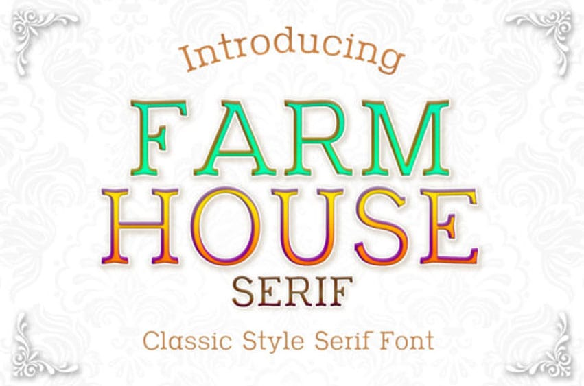 Farm House Font