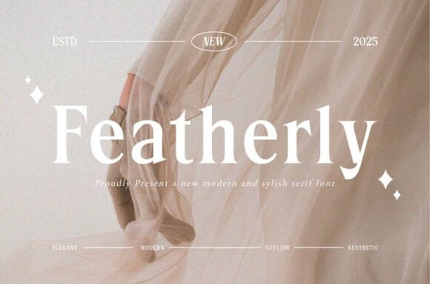 Featherly Font