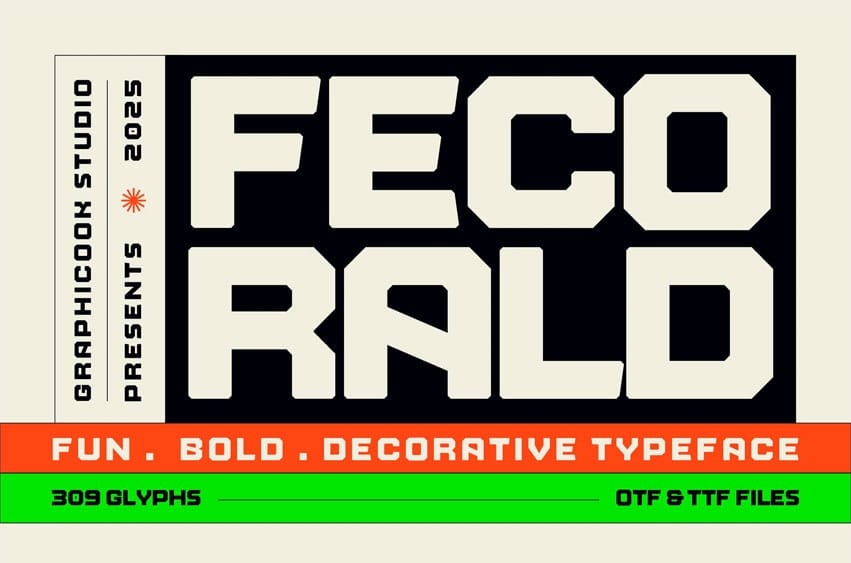 Fecorald Font