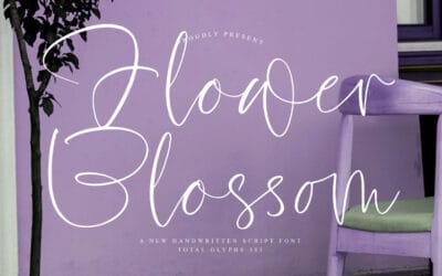 Flower Blossom Font