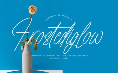 Frosted Glow Font