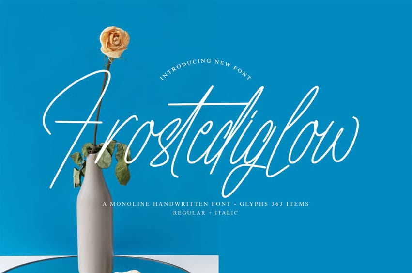 Frosted Glow Font
