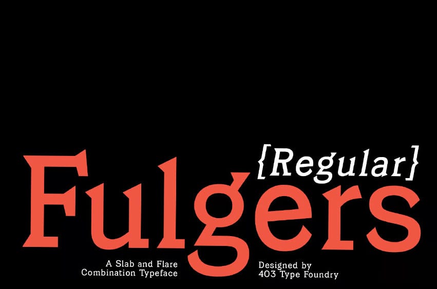Fulgers Regular Font