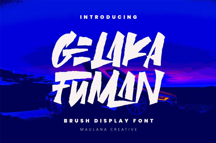 Gelaka Fuman Font