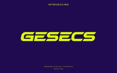 Gesecs Font