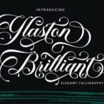 Glanston Brilliant Font
