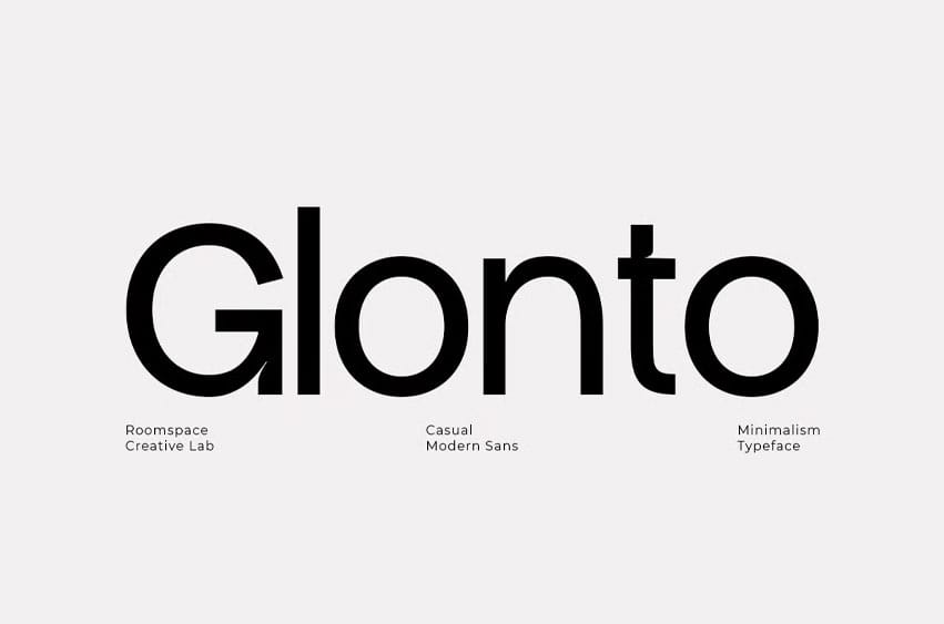 Glonto Font