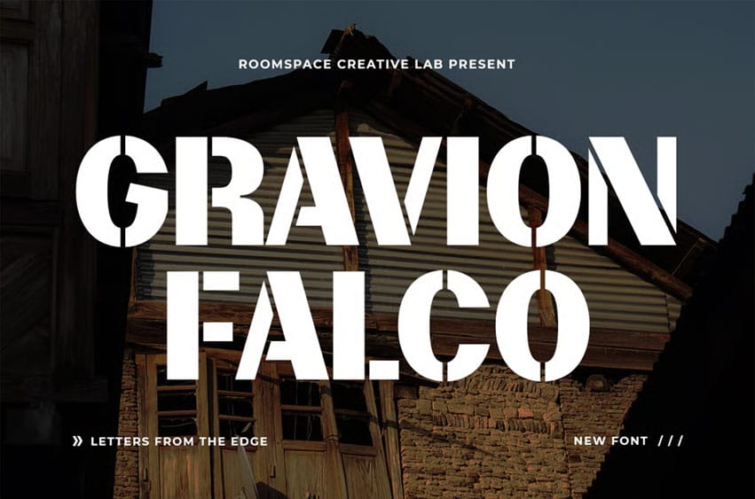 Gravion Falco Font