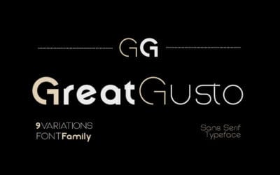 Great Gusto Font