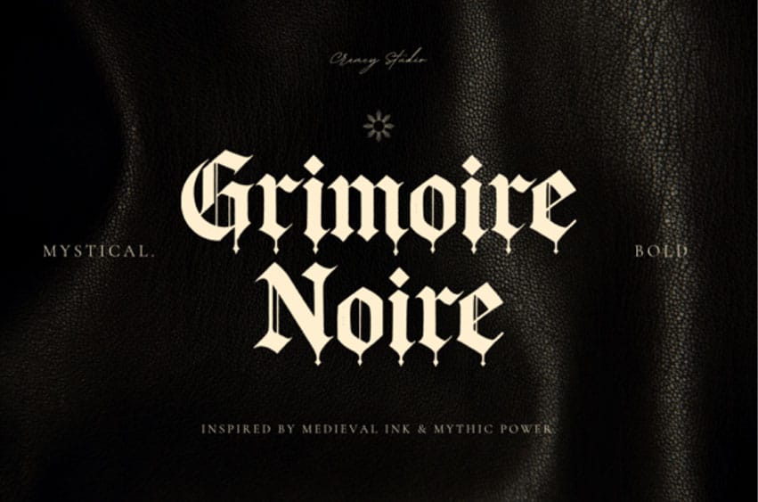 Grimoire Noir Font